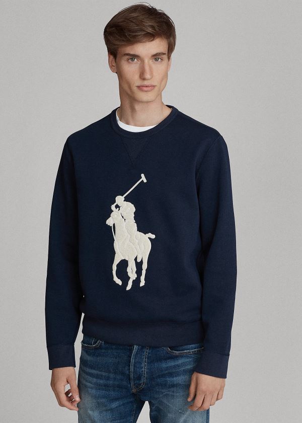 Polo Ralph Lauren Big Pony Sweatshirt Herre Danmark (BYVEC2134)